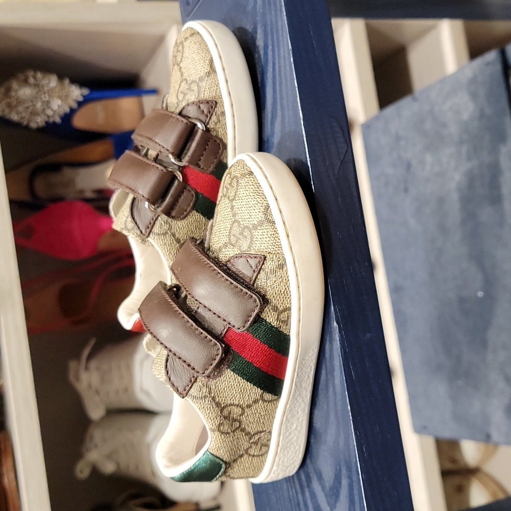 GG supreme Ace toddler sneakers
